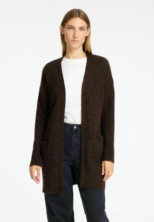 SLFLULU NEW LONG - Cardigan - coffee bean