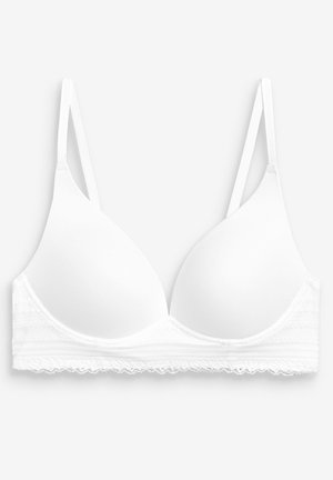 FOREVER COMFORT DAISY SUPERSOFT LIGHTLY PADDED - Trīsstūrveida krūšturis - white