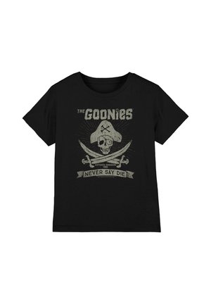 Cotton Soul, THE GOONIES/NEVER SAY DIE UNISEX - T-Shirt print - black