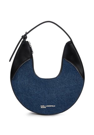 Karl Lagerfeld Jeans, REBEL MIX - Sac à main - washed dark blue-black