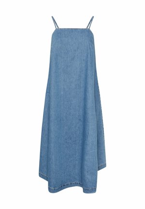 Yours Clothing Robe en jean - blue