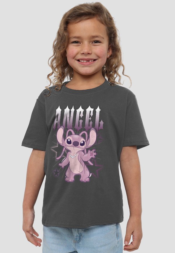 LILO STITCH ROCKSTAR - T-Shirt print - anthracite