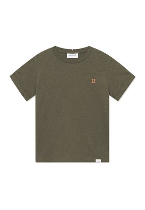 NØRREGAARD UNISEX - T-shirt basique - forest green/orange