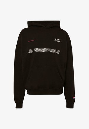 Pegador IRON BOXY - Džemperis ar kapuci - washed black