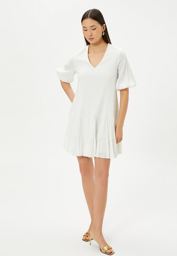 VOLUMINOUS MINI PUFF SLEEVE - Freizeitkleid