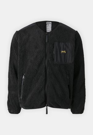 CARDIGAN UNISEX - Fleecejacka - black