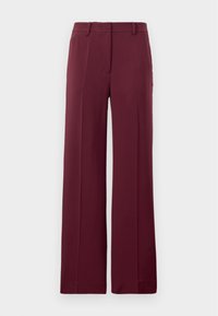 BRASSICA ELEZA PANTS - Bukse - burgundy
