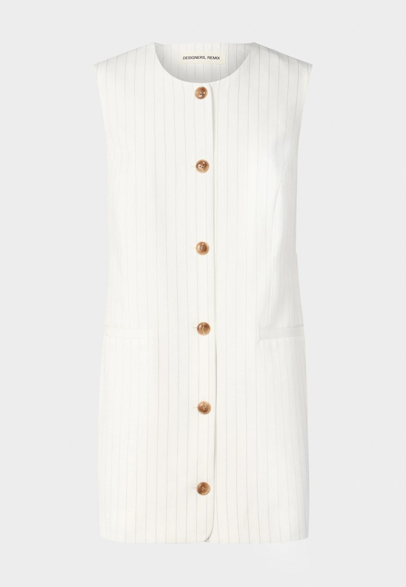 DESIGNERS REMIX Blousejurk crème DESIGNERS REMIX Blousejurk crème