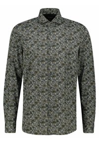 OLYMP BODY FIT LANGARM - Shirt - oliv