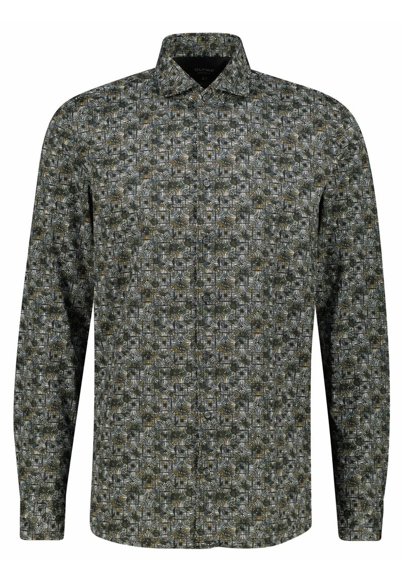 OLYMP BODY FIT LANGARM - Shirt - oliv