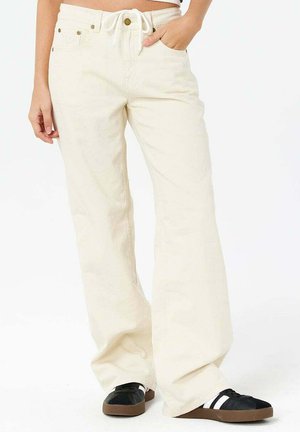 AGGIE  - Wide Leg - bone