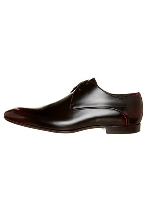 Snøresko - dark red