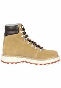 GANT Lace-up ankle boots - warm khaki dk brown