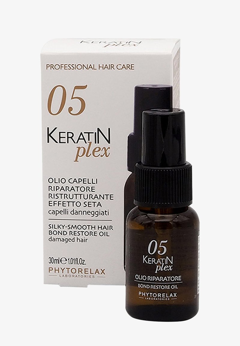 Phytorelax - KERATIN PLEX 05. SILKY-SMOOTH HAIR BOND RESTORE OIL FOR DAMAGED  - Hårvård - not defined, Förstora