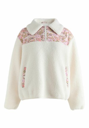 QUARTER ZIP BORG - Fleecejas - ecru tiny town