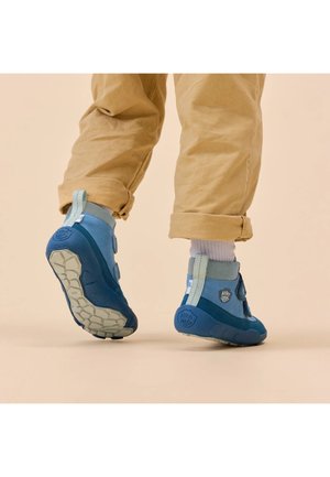 Affenzahn LEDER FRIENDY - Babyschoenen - dunkelblau