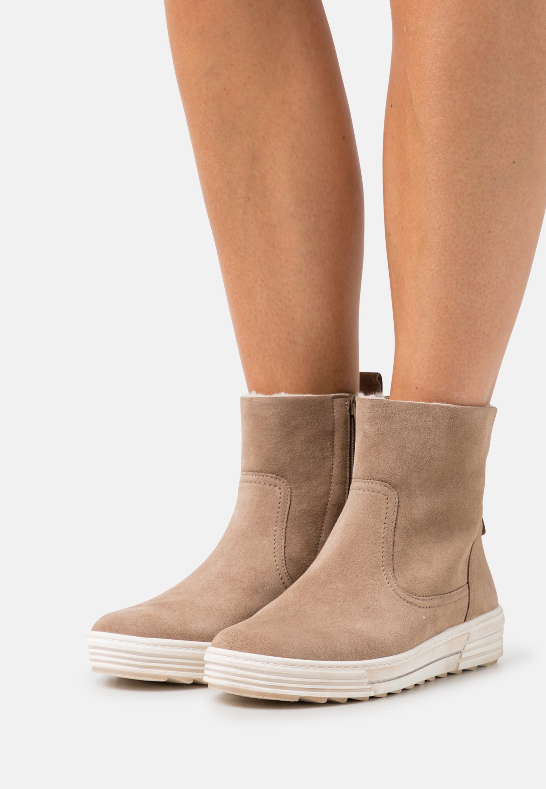 Gabor Korte laarzen - desert/beige - Zalando.be