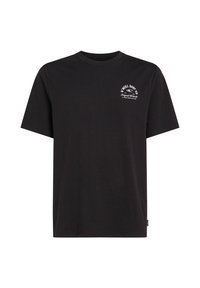 GLOBAL - T-shirts print - black out