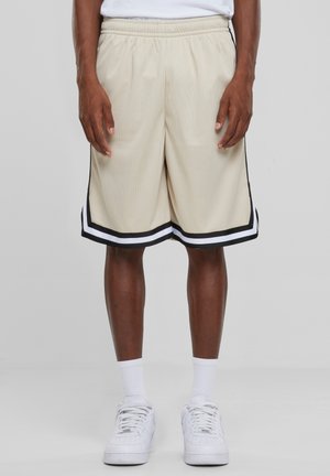 Urban Classics STRIPES  - Shorts - softseagrass black white