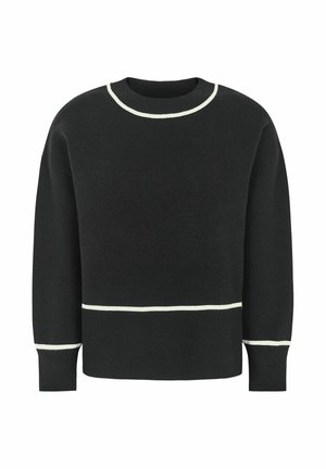 Soft Rebels, Strickpullover - black