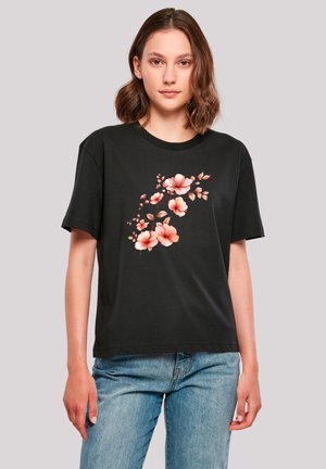 Print T-shirt - schwarz