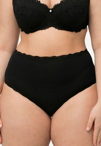 Ulla Popken 3 PACK TRIM - Slip - black