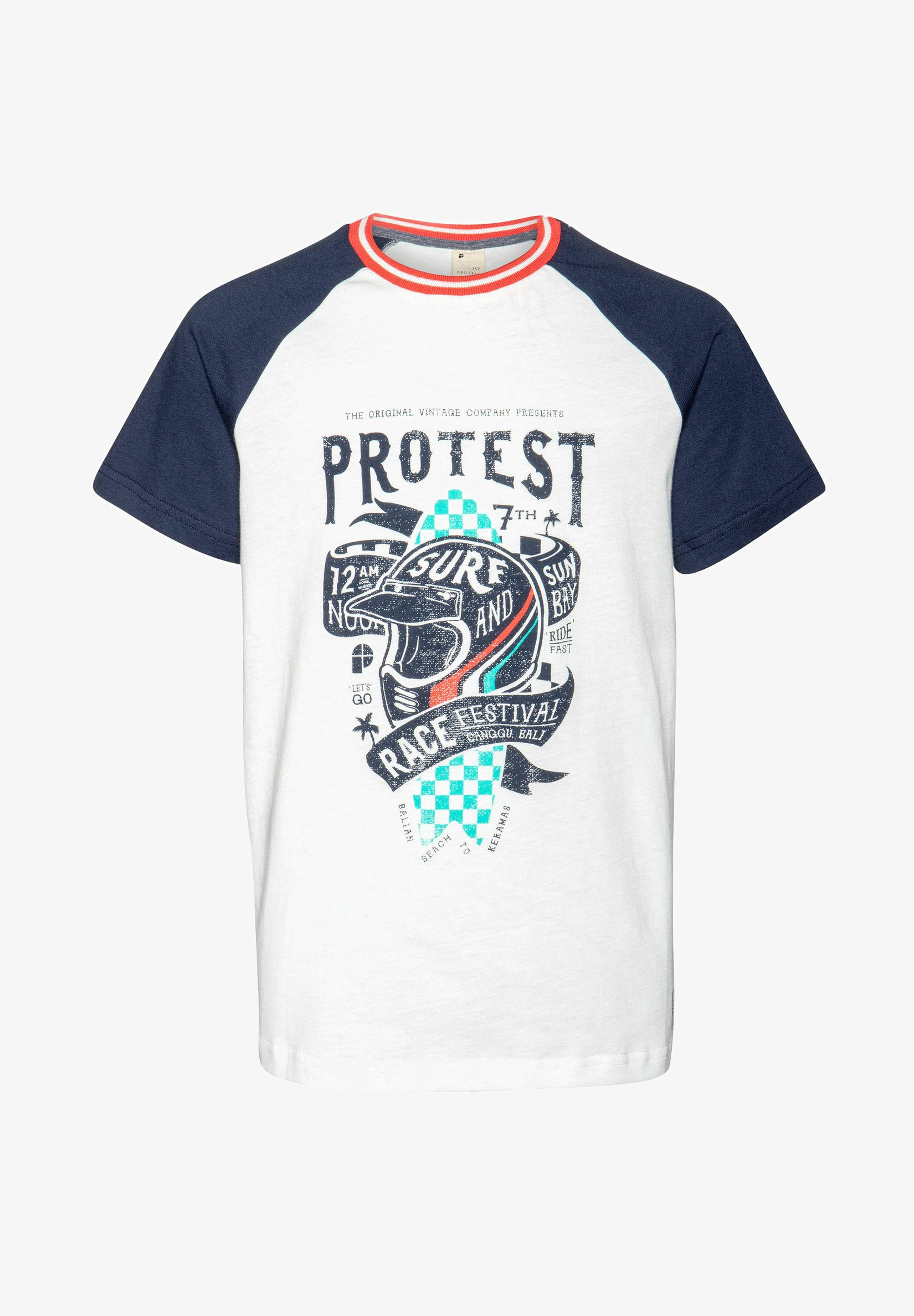 Protest Gus Jr T Shirt Print Ground Blue Donkerblauw Zalando Be Protest Gus Jr T Shirt Print Ground Blue Donkerblauw Zalando Be