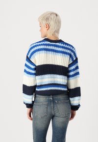 Noisy May NMCHARLIE O NECK STRIPE - Camisola - multi coloured