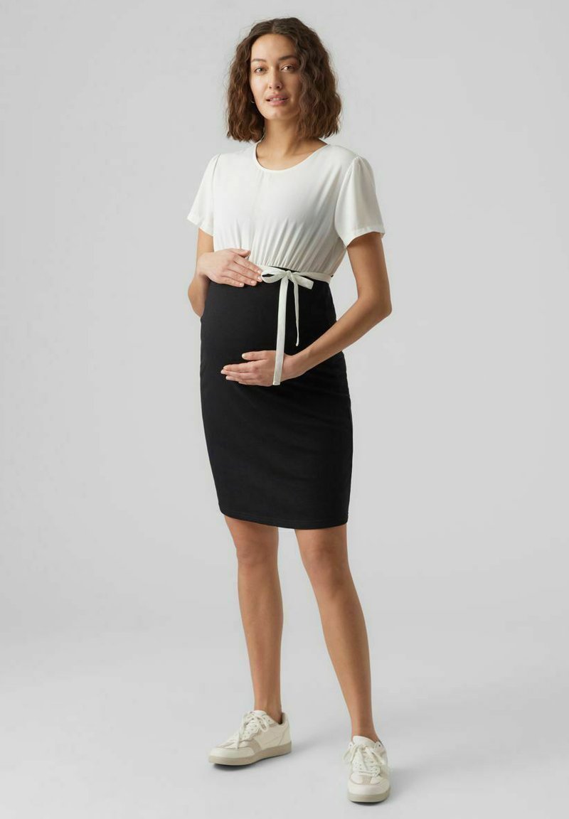 Mamalicious Jerseyjurk zwart Mamalicious Jerseyjurk zwart