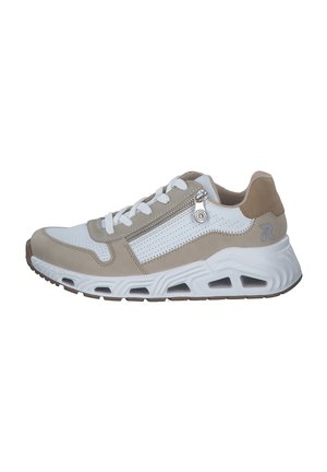Sneakers laag - ginger weiss lehm marble