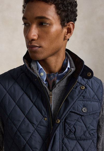 Polo Ralph Lauren THE BEATON QUILTED UTILITY VEST - Smanicato - college navy