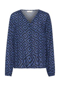Non sélectionné, blue black graphic print