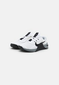 Nike Performance METCON 7 UNISEX - Sapatilha de treino - white/black/particle grey/pure platinum