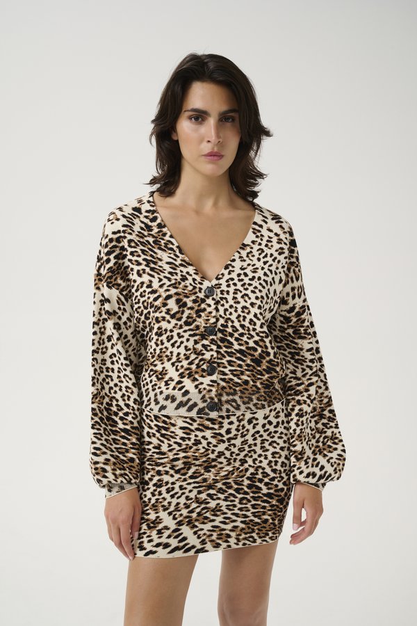 LEORA - Cardigan - light leopard