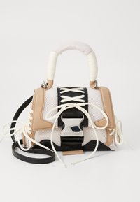 Unselected, cream/black/silver-coloured