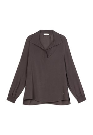 NAULOVER, WOMEN - Blusa - chocolate