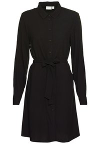 VILA Abito a camicia - black