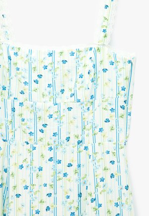 Koton, FLORAL MAXI DRESS . - Vestido informal - blue
