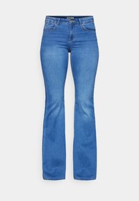 ONLREESE RETRO - Flared jeans - light medium blue denim