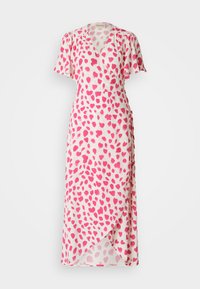 ARCHANA DRESS  - Jurk - cream white/hot pink
