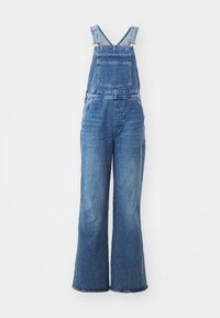 Wrangler FLARE OVERALL - Salopette - essential denim