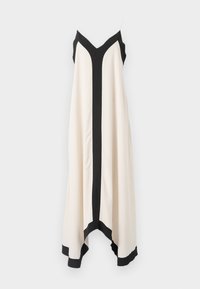 ONLDIANA LIFE STRAP LONG DRESS - Maksimekko - eggnog/black