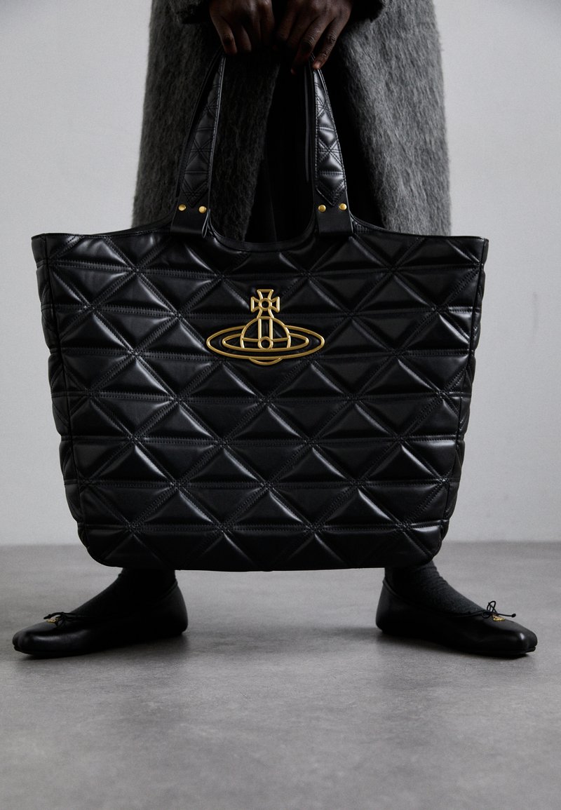 Vivienne Westwood TALITHA TOTE BAG - Shopping bag - black