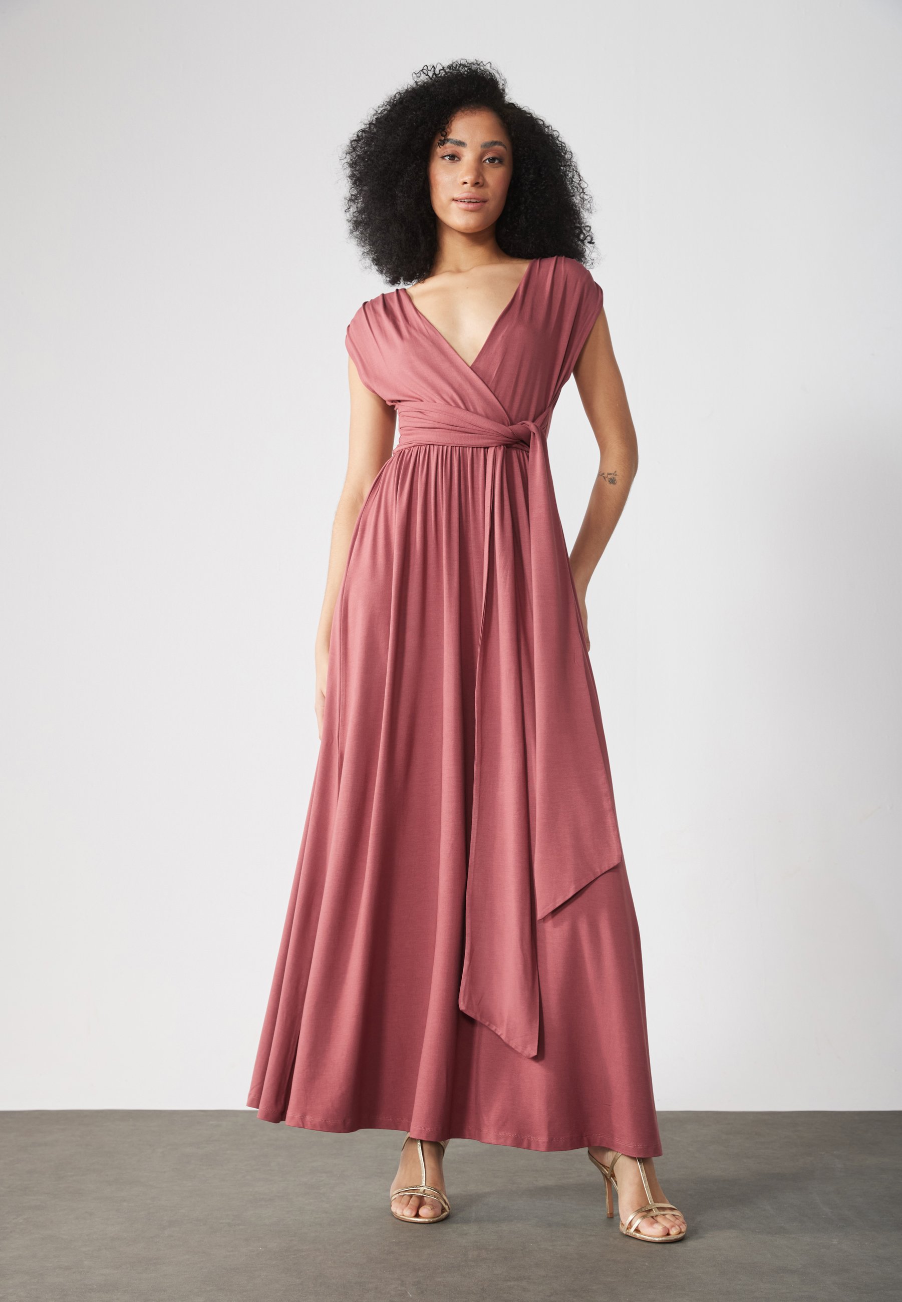 rouge pink dress Anna Field Jersey dress - roan rouge/pink