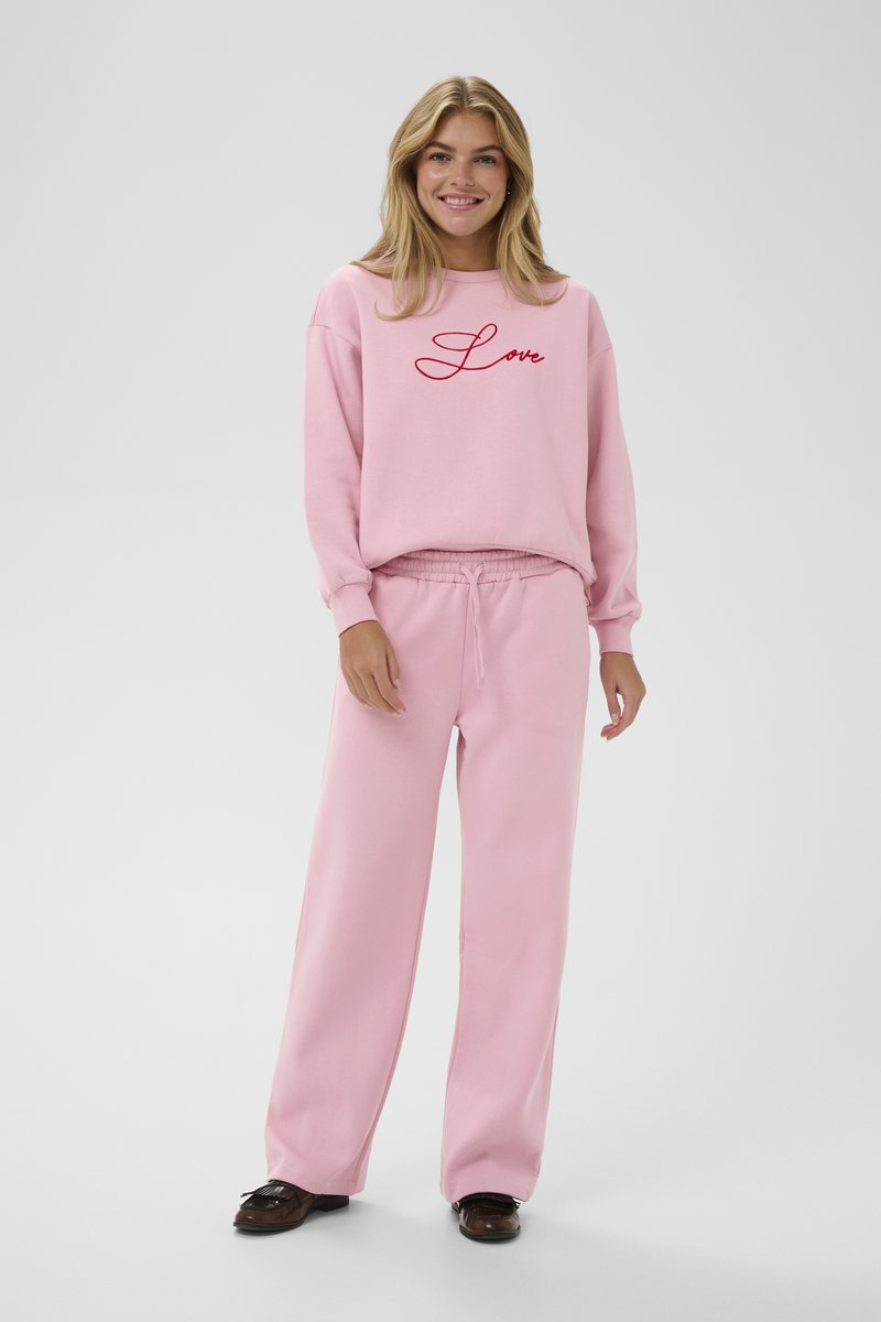 Saint Tropez LOVINA - Pantalon de survêtement - pink nectar/rose