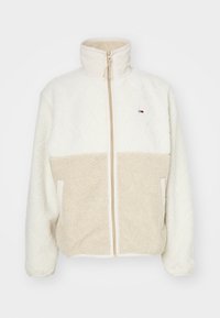 ESSENTIAL JACKET UNISEX - Fleecová bunda - gentle gold