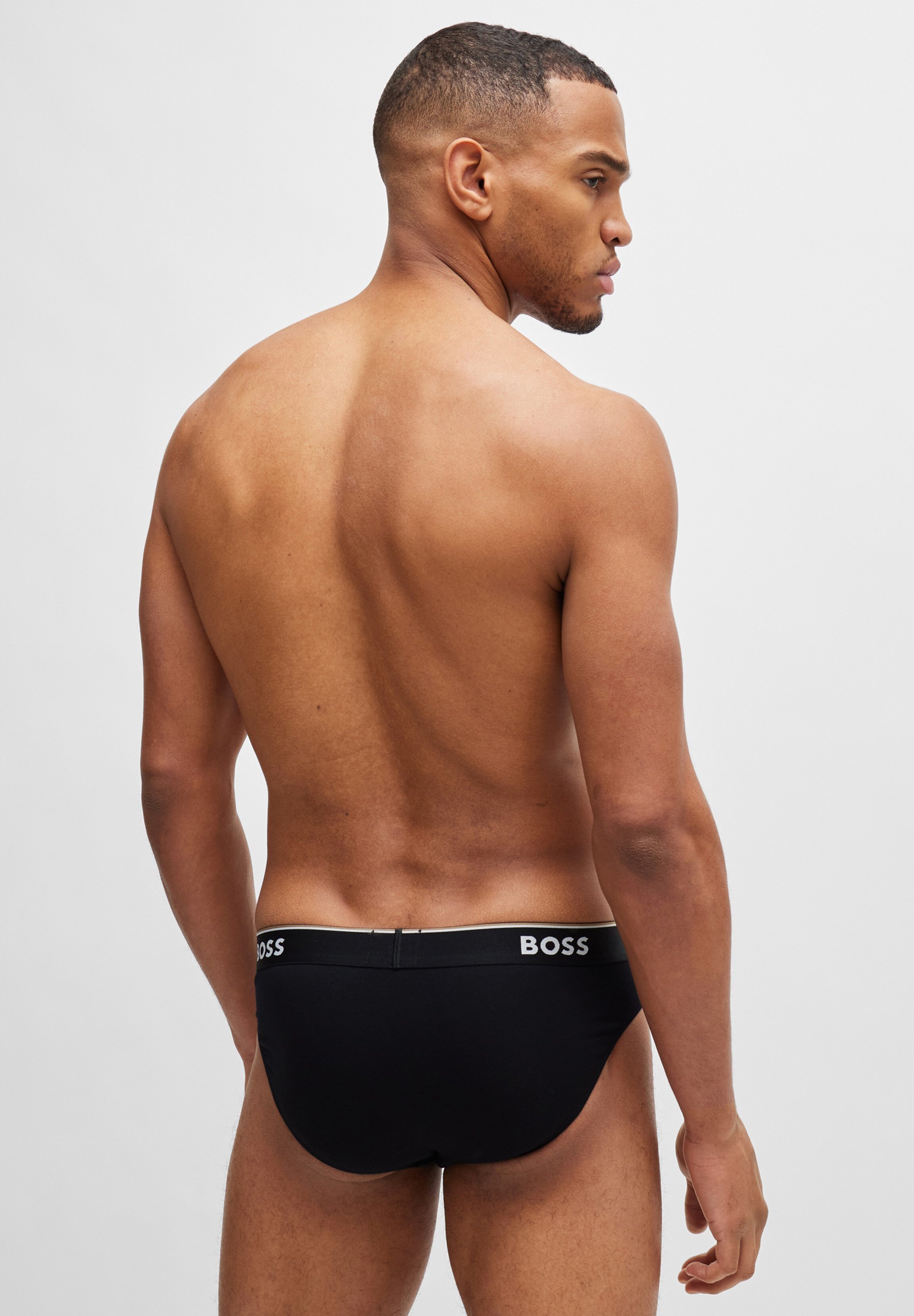BOSS POWER 3 PACK - Briefs - black - Zalando.co.uk