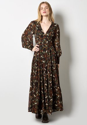 Vestido largo - khaki