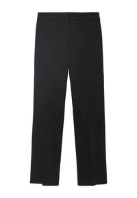 CROP STRAIGHT-FIT - Hlače - black