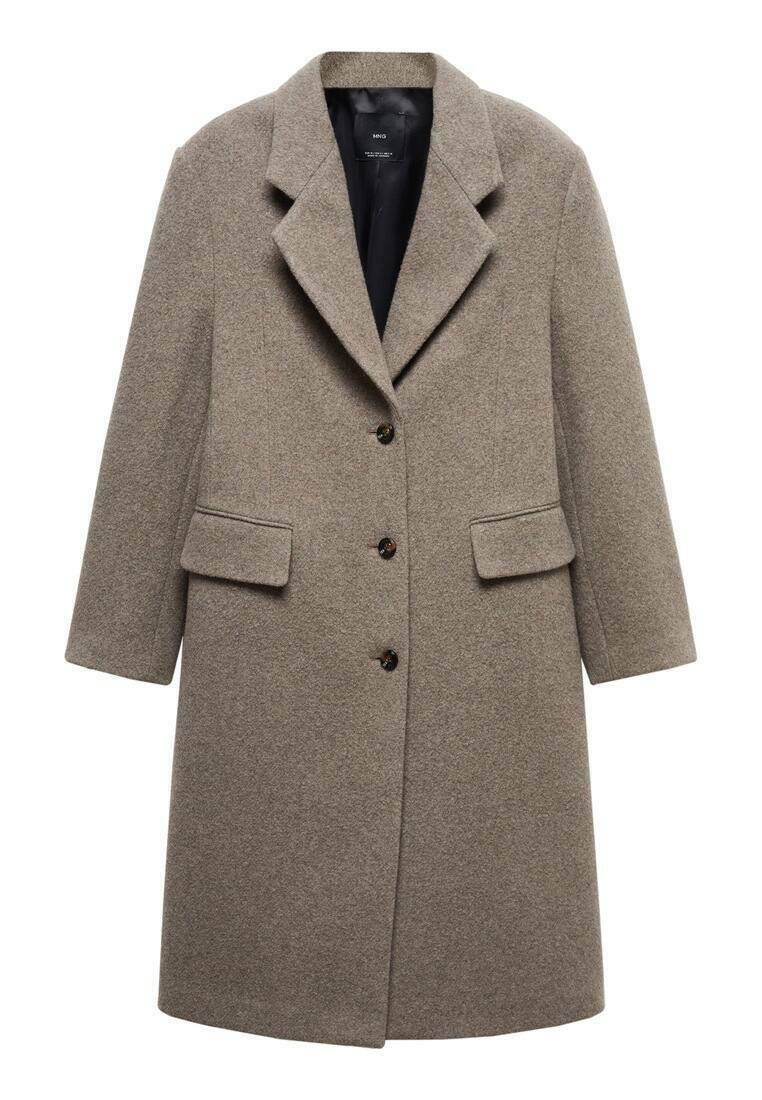 Mango Mantel bruin Mango Mantel bruin